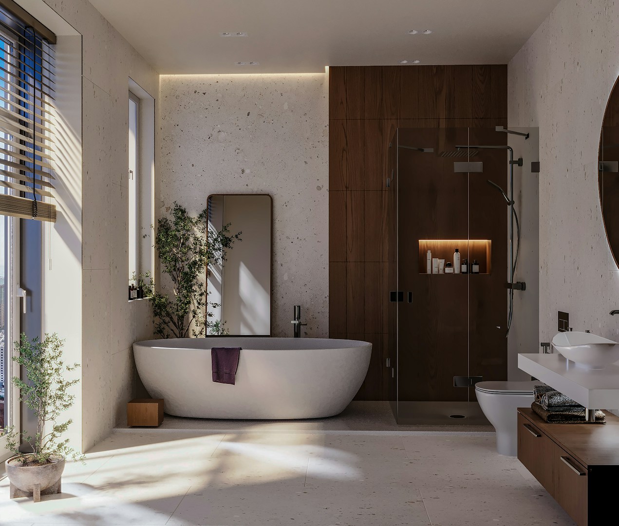Bathroom remodeling project